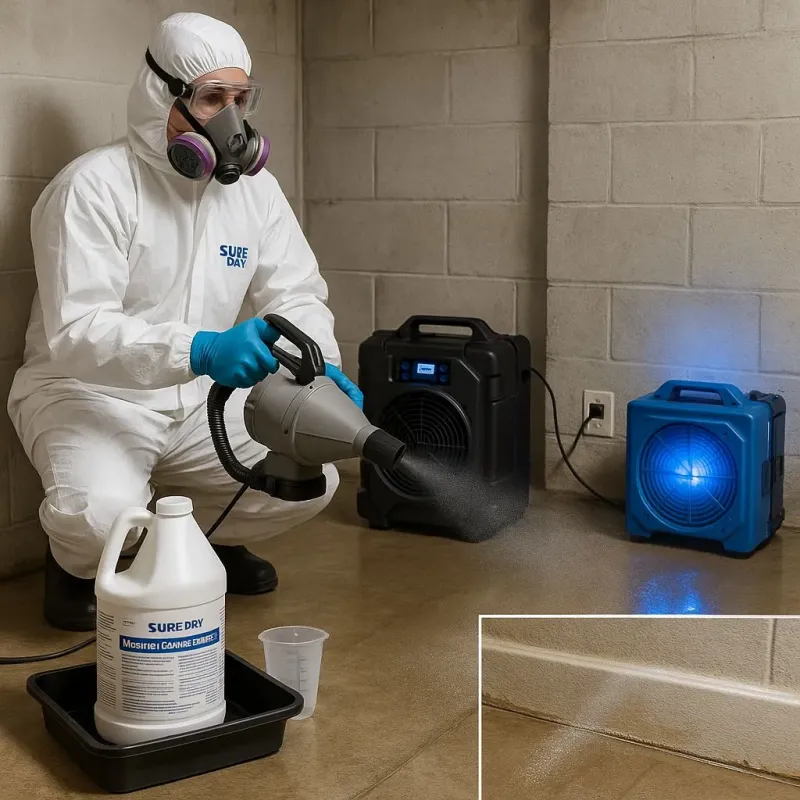 Sanitization and Odor Removal process in Seneca, IL