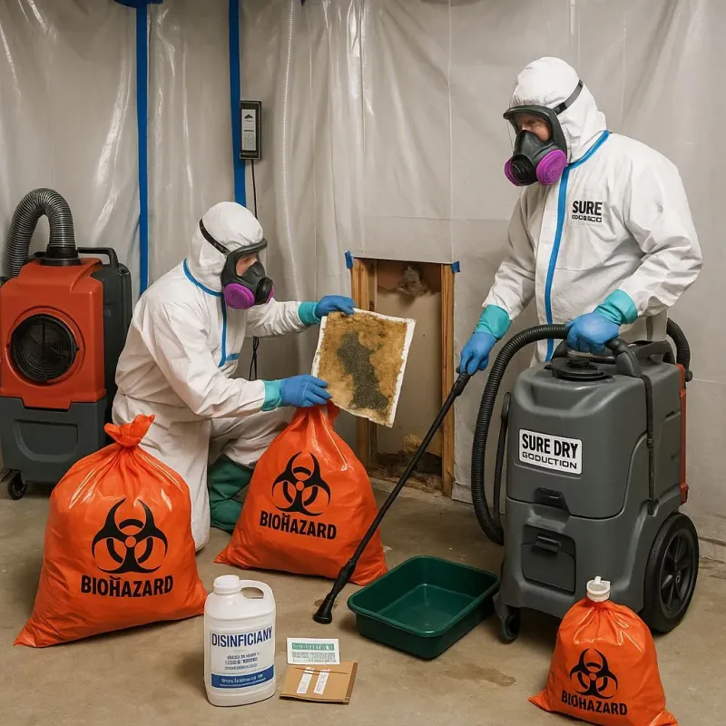 Contaminated Water Handling Protocols process in Seneca, IL