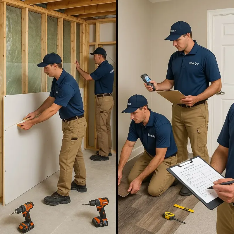 Repairs and Reconstruction process in Seneca, IL